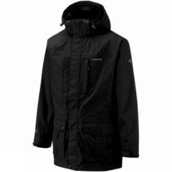 Craghoppers Mens Kiwi Long Jacket Black